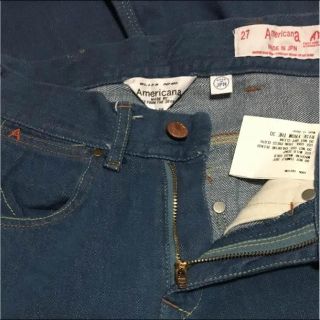 アメリカーナ(AMERICANA)のAmericana  ワイドジーンズ  size27インチ(デニム/ジーンズ)