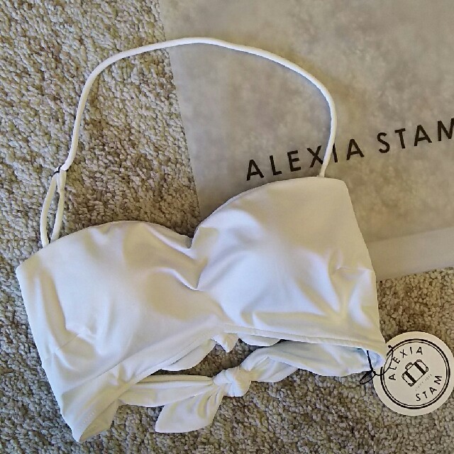 ALEXIA STAM(アリシアスタン)の【新品】アリシアスタン ビキニトップス レディースの水着/浴衣(水着)の商品写真