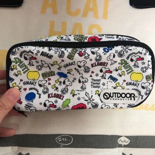 スヌーピー(SNOOPY)の《土日限定値下げ中！！》スヌーピー OUTDOOR ペンケース(ペンケース/筆箱)