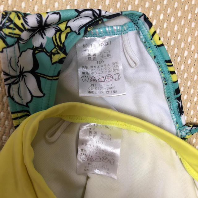 JENNI(ジェニィ)のsister jenni 150 水着 キッズ/ベビー/マタニティのキッズ服女の子用(90cm~)(水着)の商品写真