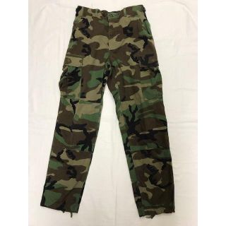 軍物 ミリタリー カーゴ パンツ カーキ 迷彩 カモフラ USED 180405(ワークパンツ/カーゴパンツ)