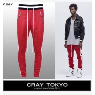 cray tokyo サルエルジャージ トラックパンツ(その他)