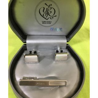 高級✨結婚式新郎セット】ユミカツラ カフス タイピン ベルト 高級✨結婚式新郎セット】ユミカツラ カフス タイピン ベルト