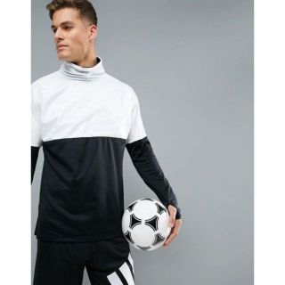 アディダス(adidas)の新品ADIDASバイカラーハイネックプルオーバージャージXS(ジャージ)