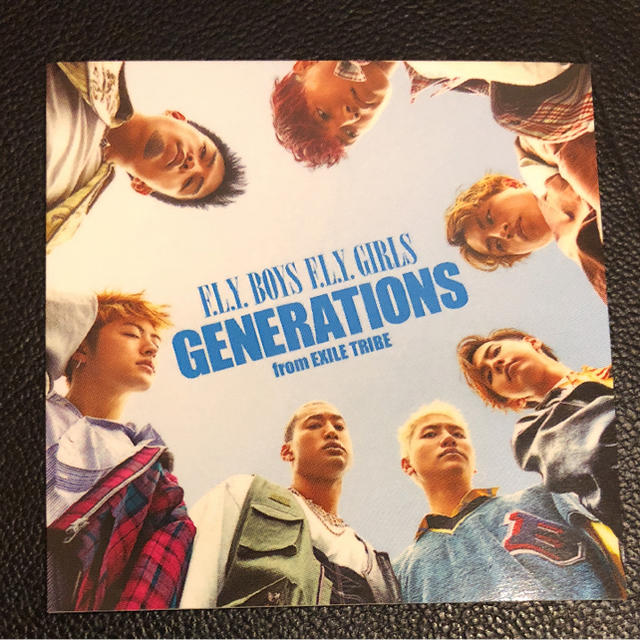 GENERATIONS(ジェネレーションズ)のGENERATIONS 新曲CD エンタメ/ホビーのDVD/ブルーレイ(ミュージック)の商品写真