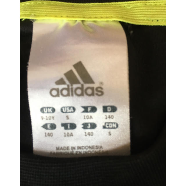 adidas(アディダス)のadidas  ランニングシャツ  140㎝ キッズ/ベビー/マタニティのキッズ服男の子用(90cm~)(Tシャツ/カットソー)の商品写真