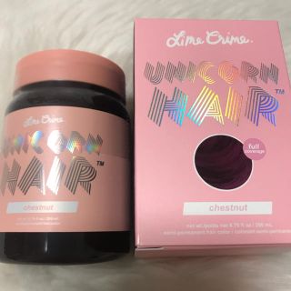 ライムクライム(Lime Crime)のLime Crime chestnut ユニコーン ヘアカラー ボトル(カラーリング剤)