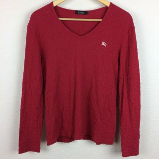 バーバリーブラックレーベル(BURBERRY BLACK LABEL)の極美品 BURBERRY BLACK LABEL 長袖カットソー ブロック(Tシャツ/カットソー(七分/長袖))