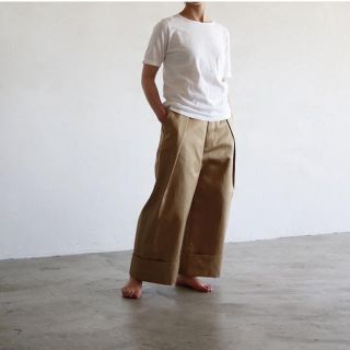 完売品 SOUMO BIG TUCK CHINO BEIGE(チノパン)