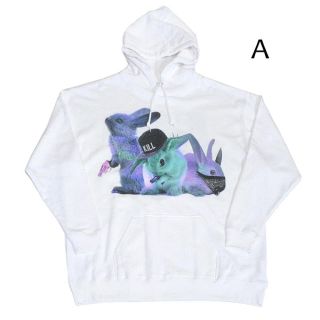 ミルクボーイ(MILKBOY)のMILKBOY ミルクボーイ RIOT RABBITS HOODY うさぎ(パーカー)