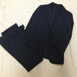 アールユー(RU)の丸井 RU パンツスーツ 洗える スーツ 上下セット 小さいサイズ(スーツ)