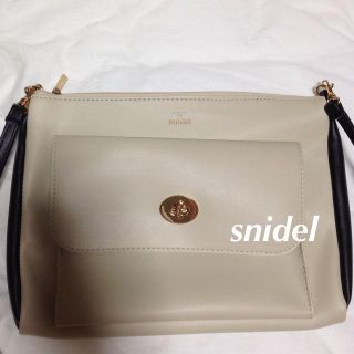 スナイデル(SNIDEL)のsnidel ムック本 付録(ショルダーバッグ)