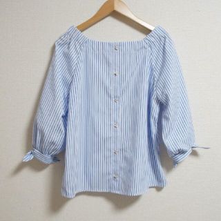 フェルゥ(Feroux)のフェミニンオフショルブラウス＊送料込(シャツ/ブラウス(長袖/七分))