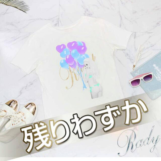 Rady(レディー)のRady おしりちゃん メンズTシャツ メンズのトップス(Tシャツ/カットソー(半袖/袖なし))の商品写真