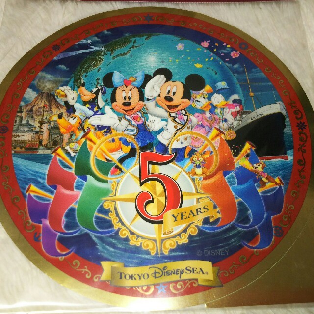 Disney 最終値下げ ディズニーシー 5周年 キャラクター ステッカーの通販 By みるきー ディズニーならラクマ