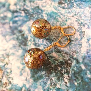 エスニッククリアボールピアス(ピアス)
