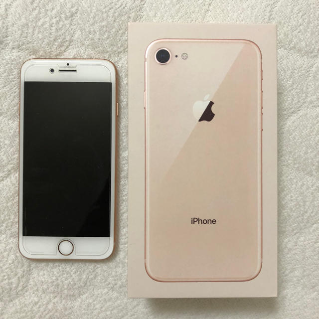贅沢屋の iPhone - iPhone8 64GB ゴールド Softbank スマートフォン