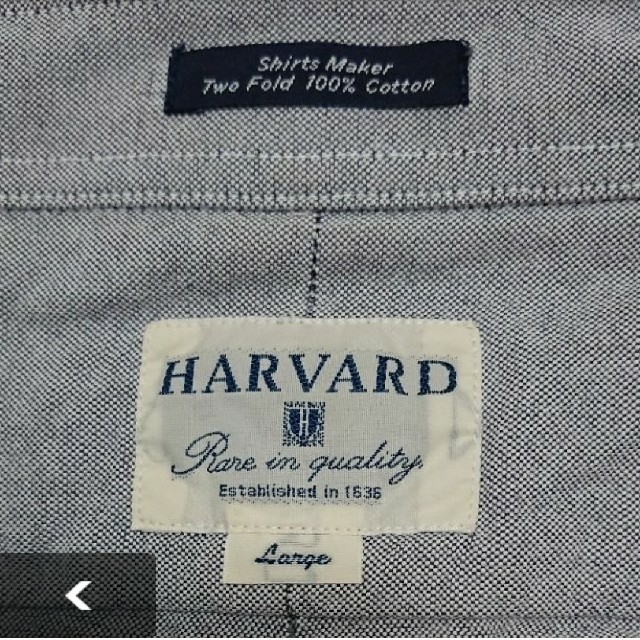 HARVARD(ハーヴァード)のシャツ／HARVARD グレー メンズのトップス(シャツ)の商品写真