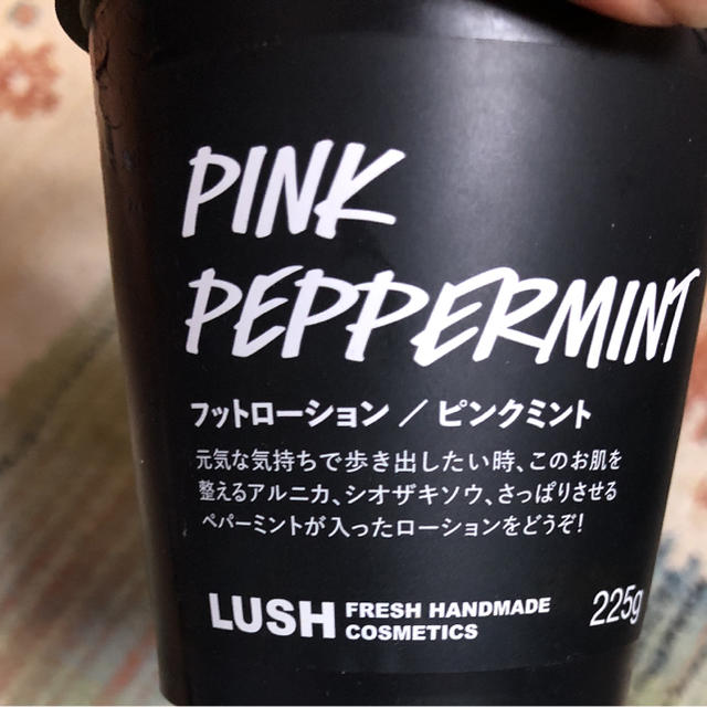 LUSH(ラッシュ)のLUSHピンクミントフットローションセール コスメ/美容のボディケア(フットケア)の商品写真