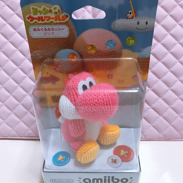 任天堂 Amiibo あみぐるみヨッシー ピンク の通販 By ありす ニンテンドウならラクマ