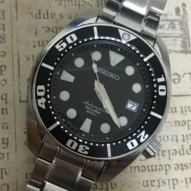 SEIKO(セイコー)のセイコー 腕時計 時計 ダイバー スキューバ メンズの時計(その他)の商品写真