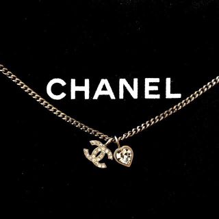 シャネル(CHANEL)のTOMO様専用！CHANEL  シャネル  ネックレス  ハート(ネックレス)