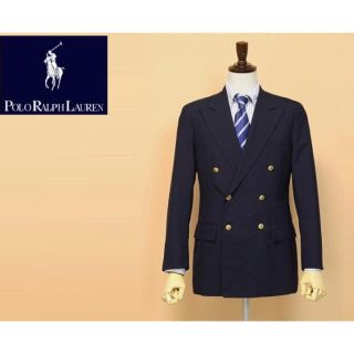 ポロラルフローレン(POLO RALPH LAUREN)の【美品】ポロ ラルフローレン 紺ブレザー ジャケット ブルックスブラザーズ(テーラードジャケット)