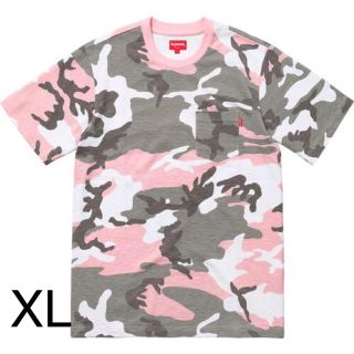 シュプリーム(Supreme)のSupreme Pocket Tee PinkCamo 希少XL 2018S/S(Tシャツ/カットソー(半袖/袖なし))