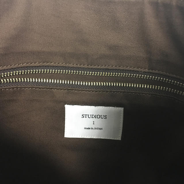 STUDIOUS(ステュディオス)の美品 STUDIOUS トート バック ステュディオス メンズのバッグ(ショルダーバッグ)の商品写真