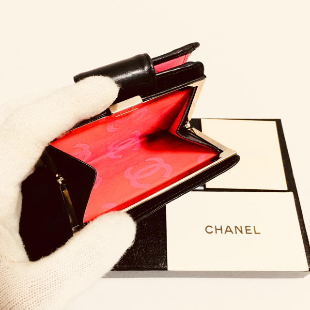 CHANEL(シャネル)の289❤️超美品❤️シャネル❤️がま口 財布❤️正規品鑑定済み❤️ レディースのファッション小物(財布)の商品写真