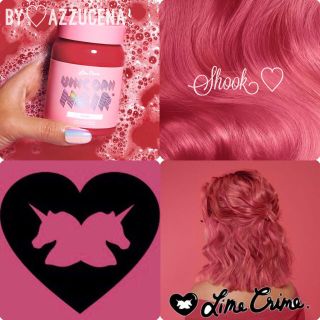 ライムクライム(Lime Crime)のLimecrime Unicorn Hair Shook ライムクライム ♥(カラーリング剤)