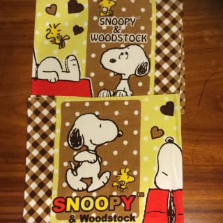 スヌーピー(SNOOPY)のスヌーピー   フェイスタオル 2枚セット 新品(タオル/バス用品)