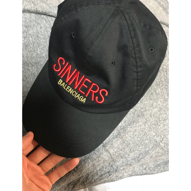 Balenciaga - バレンシアガ sinners キャップの通販 by ロン毛です ...