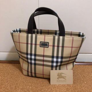 バーバリー(BURBERRY)の良品 BURBERRY LONDON ノバチェック ミニ トート(トートバッグ)