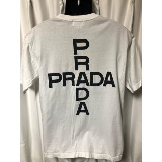 PRADA - プラダ Tシャツ ビッグロゴ 三角プレート PRADAの通販 by