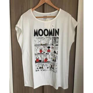 ユニクロ(UNIQLO)の【新品タグ付】ユニクロ×ムーミン フレンチスリーブT(Tシャツ(半袖/袖なし))