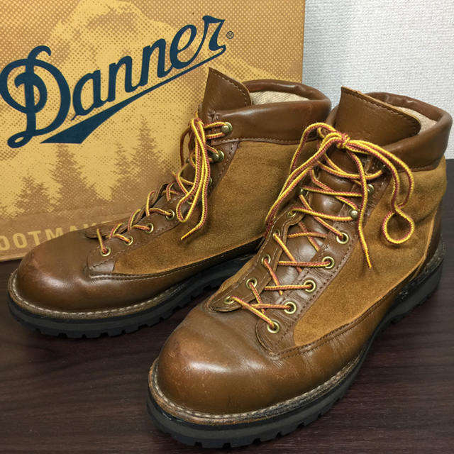 Danner(ダナー)の超レア ダナー×ゴールデンレトリーバー別注 エクスプローラー US9EE メンズの靴/シューズ(ブーツ)の商品写真