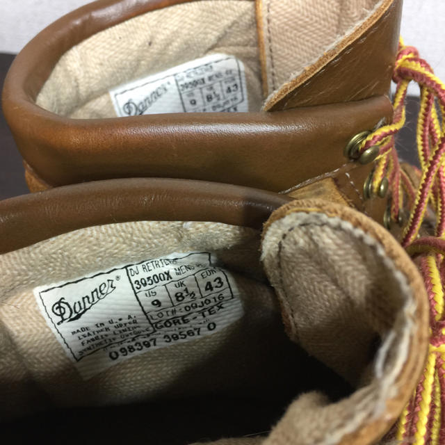 Danner(ダナー)の超レア ダナー×ゴールデンレトリーバー別注 エクスプローラー US9EE メンズの靴/シューズ(ブーツ)の商品写真