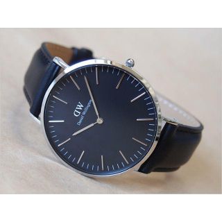 ダニエルウェリントン(Daniel Wellington)の【国内保証付】ダニエルウェリントン　40ｍｍ　最初で最後の大セール！！(腕時計)