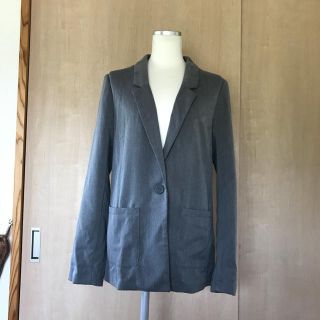 エイチアンドエム(H&M)の【H&M】レディース /テーラードジャケット/グレー/size:EUR40(テーラードジャケット)