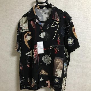 19aw WACKO MARIA HAWAIIAN SHIRT 天国東京お化け図