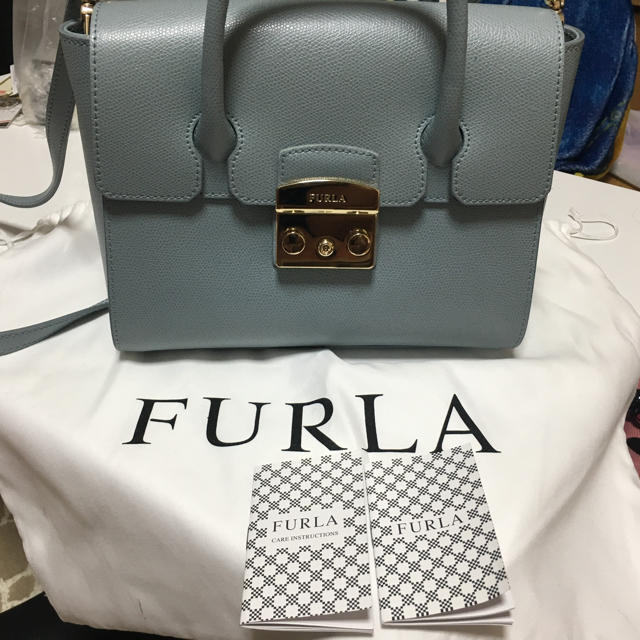 FURLA バッグ保存袋ショルダー紐ケアブック