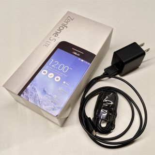 エイスース(ASUS)のASUS Zenfone5 16GB 白 中古(スマートフォン本体)