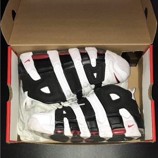 ナイキ(NIKE)のNIKE air more uptempo モアテン ゼブラ(スニーカー)