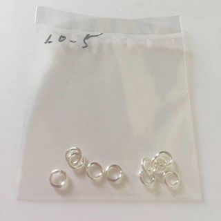 ゴローズ(goro's)の丸カン シルバー925 直径5mm 線形1mm 2個セット ラリースミス(各種パーツ)