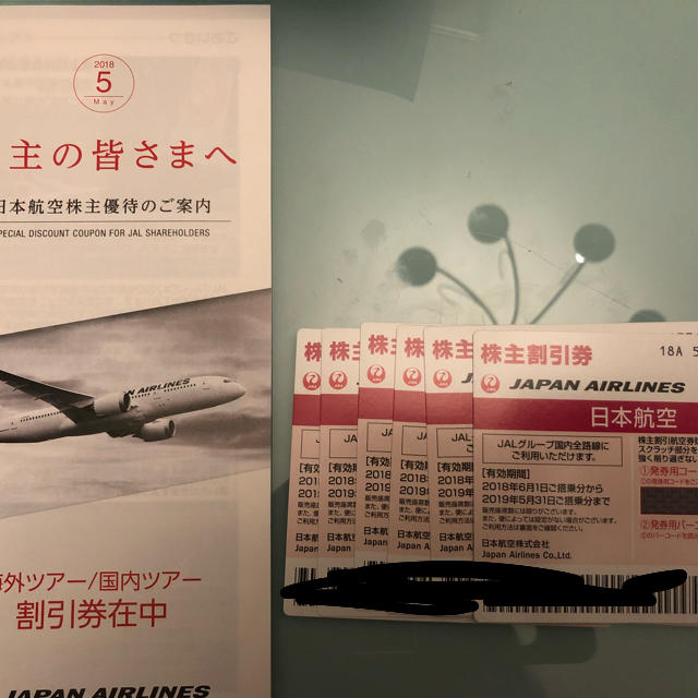 JAL 株主割引券