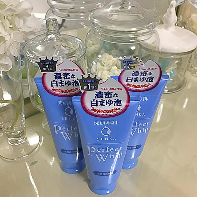 SHISEIDO (資生堂)(シセイドウ)の専科パーフェクトホイップ3個セット   ♥️ コスメ/美容のスキンケア/基礎化粧品(洗顔料)の商品写真