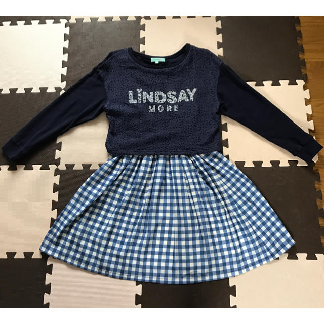 Lindsay(リンジィ)のみっち様専用 LINDSAY リンジィ⭐︎サイズL キッズ/ベビー/マタニティのキッズ服女の子用(90cm~)(ワンピース)の商品写真