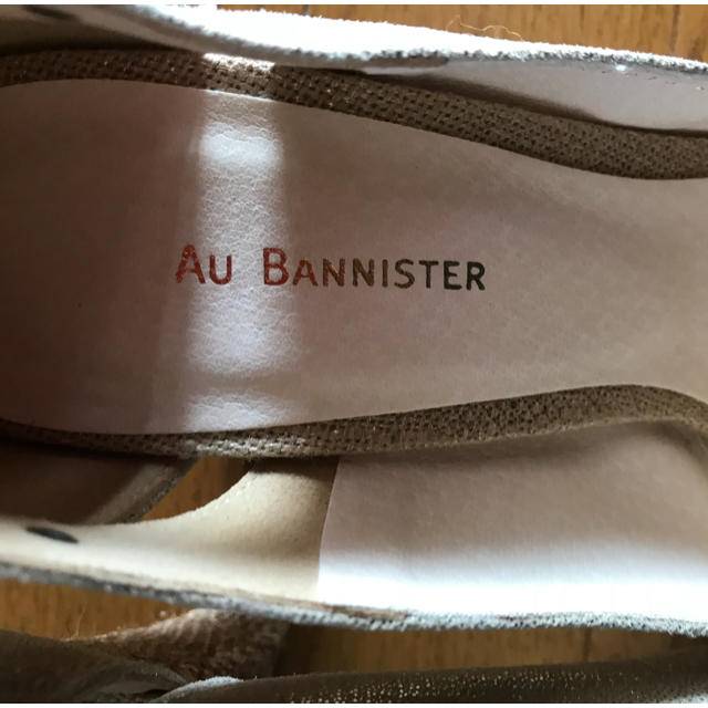 AU BANNISTER(オゥバニスター)の AU BANNISTER オープントゥパンプス 一度使用 37サイズ  レディースの靴/シューズ(ハイヒール/パンプス)の商品写真