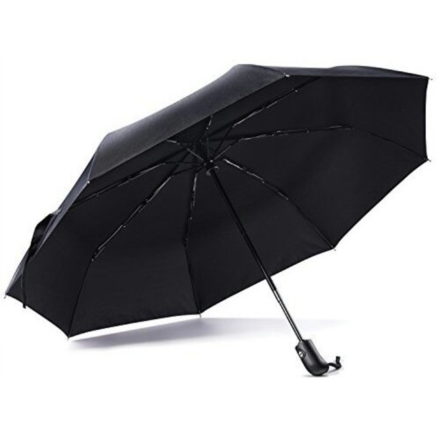 おりたたみ傘　折りたたみ傘　折り畳み傘　黒　8本骨 メンズのファッション小物(傘)の商品写真